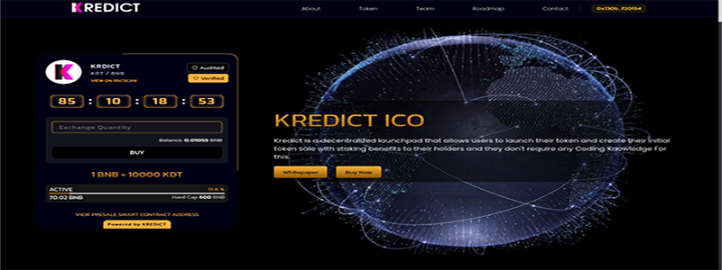 KREDICT  ICO Crypto Token Selling System  Multi Currency  Multi Wallet.png
