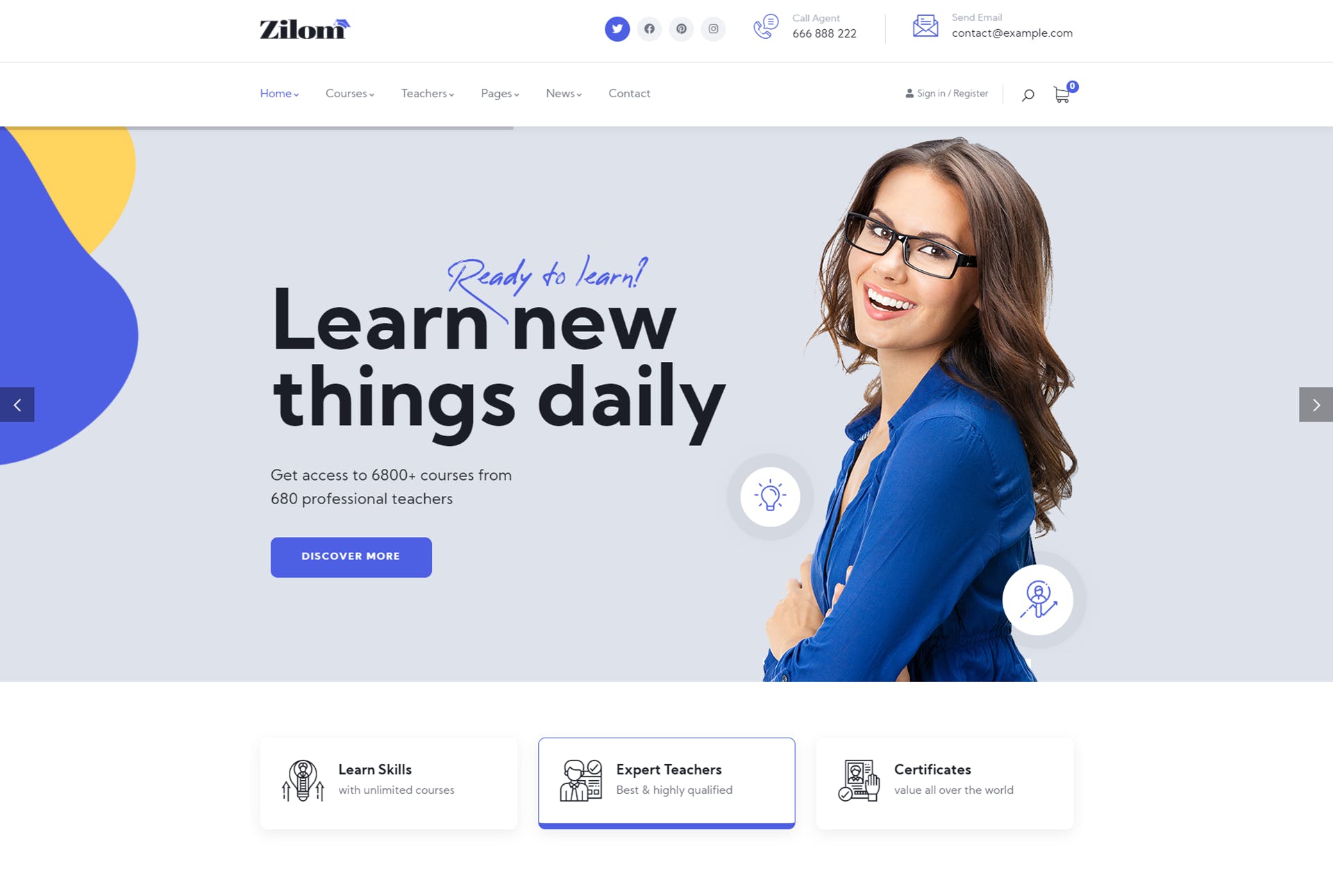 Zilom - Online Education Learning WordPress Theme - Gambiato.jpeg