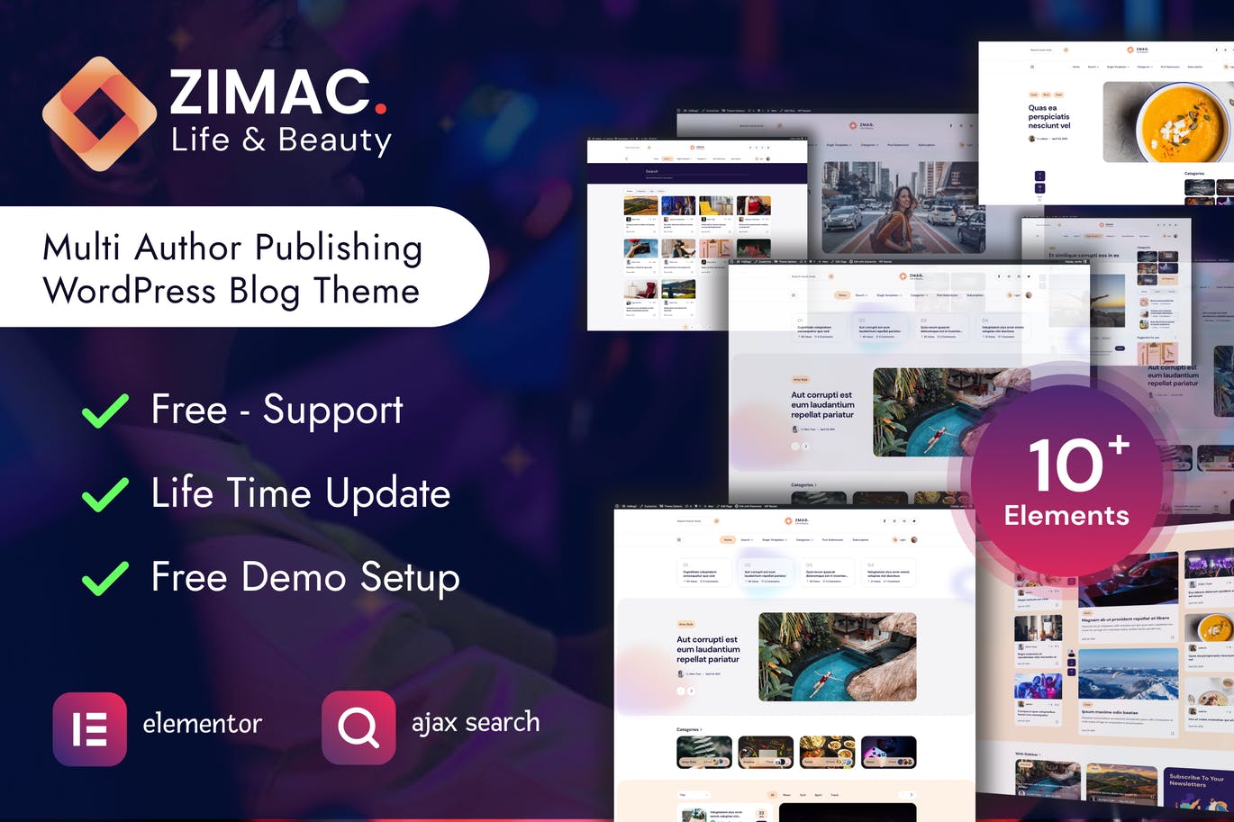 Zimac - Multi Author Publishing WordPress Theme - Gambiato.jpeg