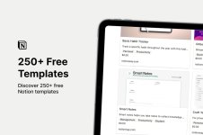 List of 250+ Free Notion Templates.jpg