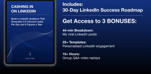 Cashing In on LinkedIn Building a LinkedIn audience that generates 3 to 5 inbound leads a day ...png