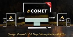Comet = A.I App Creates “Set and Forget Sites” and Blasts Them To 100+ Traffic Sources In 46 ...jpeg