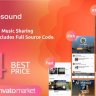 DeepSound Android - Mobile Sound & Music Sharing Platform Mobile Android Application