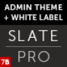 Slate Pro – WordPress Admin Theme and White Label (untouched)