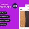 Flutter Wallpaper App - Backend+ Admin Panel (Full App)