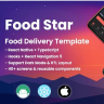 Food Star - Mobile React Native Food Delivery Template