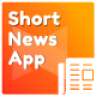 Flutter news app with admin panel - short news app