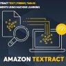 AWS Amazon Textract - Extract Text Forms Tables from Images and PDFs with ML