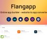 Flangapp - SAAS Online App Builder From Website