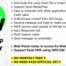 WA-GW | WhatsApp and SMS GateWay (Blast and Chatbot) with SAAS Support