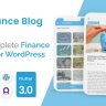 Mighty Finance - Flutter 3.0 blog app for Finance with WordPress backend