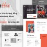 BlogHer - Influencer Marketing Elementor Template Kit
