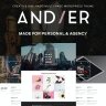Andier - Responsive One & Multi Page Portfolio Theme
