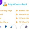 InfyVCards-SaaS - Multi User Digital Business Card Builder SaaS - VCards
