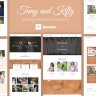 Temy and Kifty Wedding Template Kit