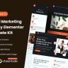 Krono - Marketing Agency Elementor Template Kit