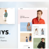 Tethys - Fashion and Minimalism Theme