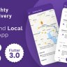 MightyDelivery - On Demand Local Delivery System Flutter App | Courier Company | Courier App