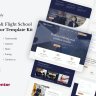 Aviationaly - Aviation & Flight School Elementor Template Kit