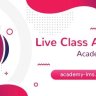 Academy LMS Live Streaming Class Addon