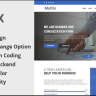 Multix - Multipurpose Website CMS with Codeigniter