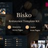 Bisko - Restaurant & Cafe Elementor Template Kit