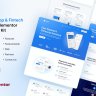 Fintex - Mobile App & Fintech Startup Elementor Template Kit