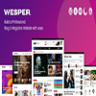 Wesper - WordPress Theme for Blogs & Magazines