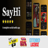 SayHi Social- (Timeline, chat, Live,Instagram,Reels,Facebook,Twitter,Threads, TikTok)